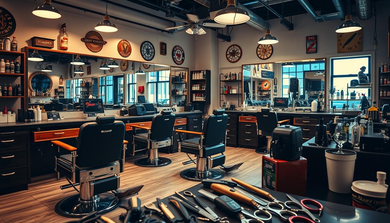 barbershop alles in bedrijf